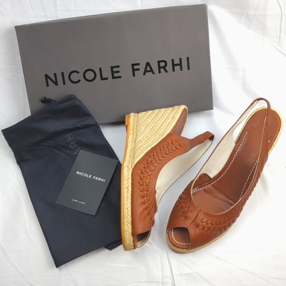 FINAL SALE 🆕🌿NICOLE FARHI ESPADRILLES🌿 - Picture 3 of 12